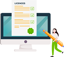 Alberon web licence management icon